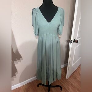 Baltic Born Sage Green Maxi Dress